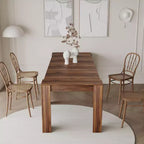 Grande table console extensible multifonctionnelle de 118 po, table de salle à manger pour 5-8 personnes