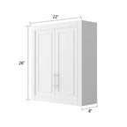 Meuble de rangement d'appoint en bois noir 72x31x16, organisateur de rangement avec étagères réglables et portes vitrées pour cuisine, chambre, salon/salle à manger