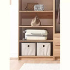 Système de rangement de dressing en bois autoportant
