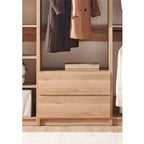 Système de rangement de dressing en bois autoportant