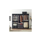 Système de rangement de dressing en bois autoportant
