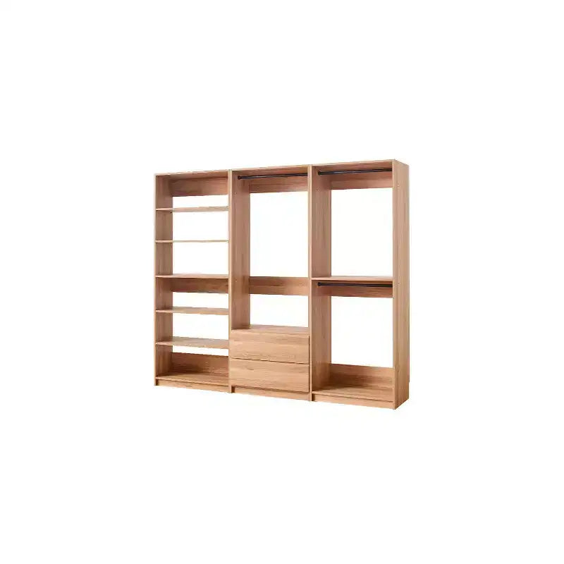 Système de rangement de dressing en bois autoportant