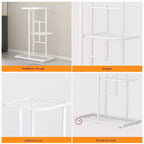 Support pour plantes à 8 niveaux, pour intérieur, étagère à plantes en métal pour patio, jardin, chambre à coucher, coin salon, balcon