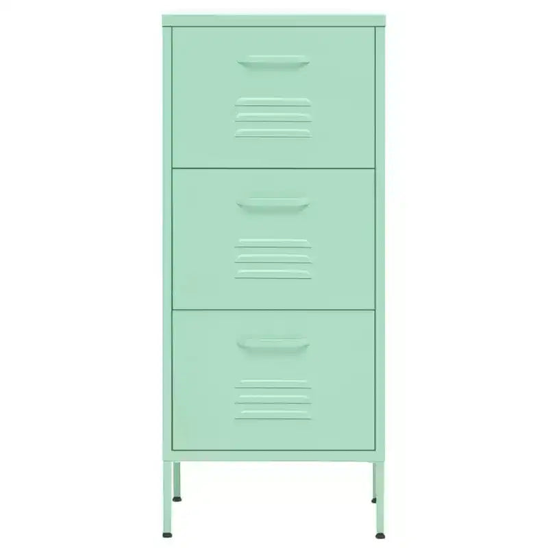 Armoire de rangement en acier bleu marine, moyenne, pieds réglables