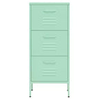 Armoire de rangement en acier bleu marine, moyenne, pieds réglables