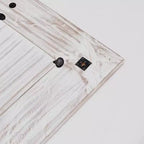 Miroir pleine longueur rectangulaire en bois massif sculpté à la main, style rétro, 72 pouces