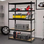 Étagères de garage robustes, étagères de rangement réglables à 5 niveaux, capacité de 900 kg, étagères de rangement de garage réglables, rangement métallique