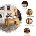 Table basse multifonctionnelle avec rangement intégré et fonctions tactiques - Bureau pour enfants - Petite table