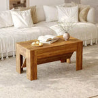 Table basse multifonctionnelle avec rangement intégré et fonctions tactiques - Bureau pour enfants - Petite table