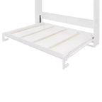 Lit escamotable mural Queen Size avec grand espace de rangement