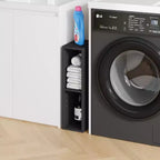 Étagère de rangement réglable à 2 niveaux, peu encombrante pour placard à linge et salle de bain