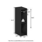 Étagère de rangement réglable à 2 niveaux, peu encombrante pour placard à linge et salle de bain