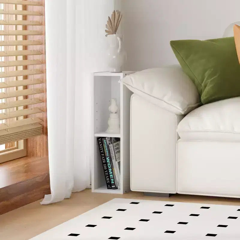 Étagère de rangement réglable à 2 niveaux, peu encombrante pour placard à linge et salle de bain